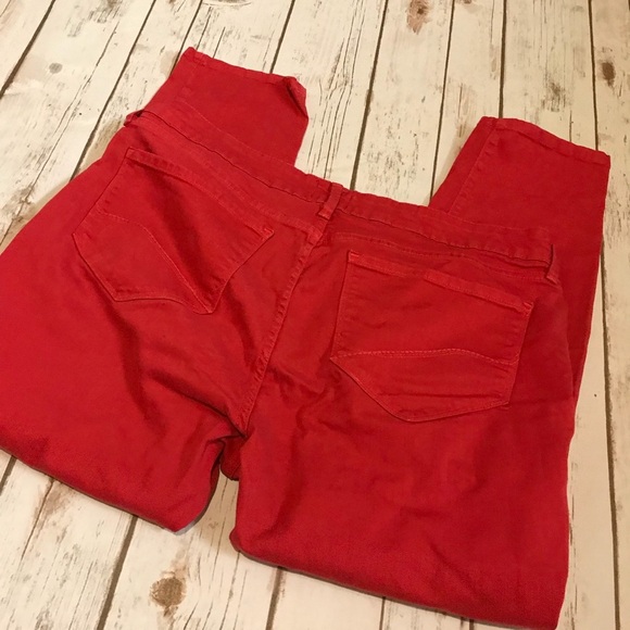 Petite Red Jeans - Picture 5 of 7